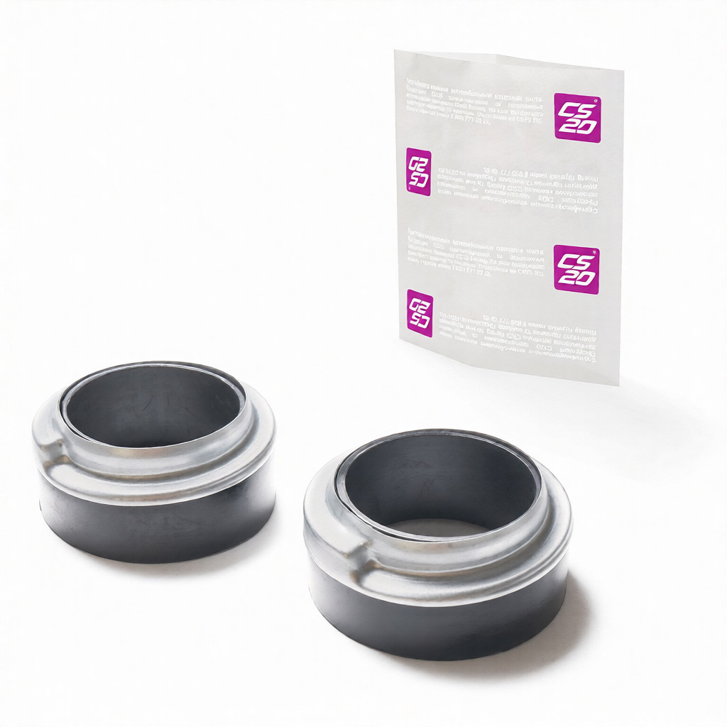 Прокладка пружины для ВАЗ 2101-07, 2121 задней усиленная с чашками из 2шт (оригинал) CS-20 15343 CS20