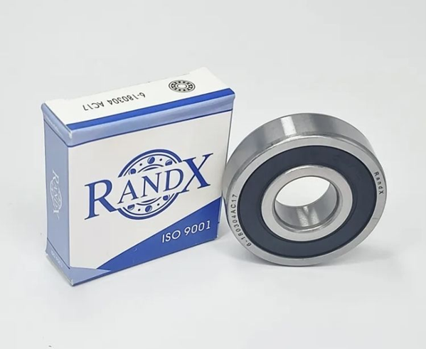Подшипник шариковый 52х20х15 АС17 (6304 2RS) RANDX 180304