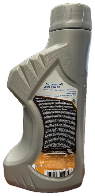 Масло моторное Gazpromneft Super 10W-40 полусинтетическое 1 л 253142141