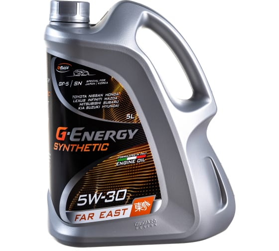 Масло моторное G-Energy Synthetic Far East 5W-30 5 л 253142416